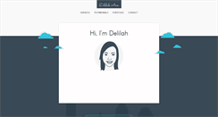 Desktop Screenshot of delilahann.com